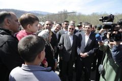 بازدید هوایی مخبر از محورهای مواصلاتی شمالی به سمت تهران